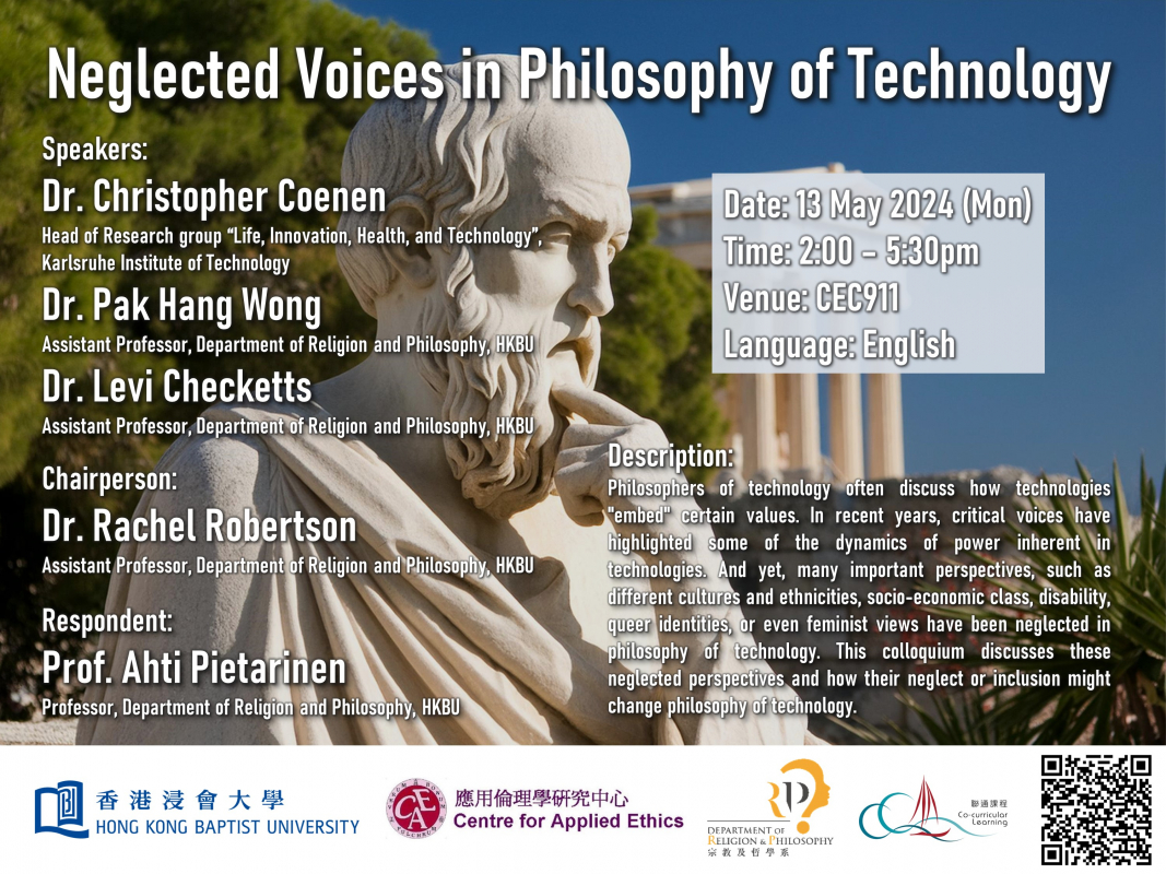 Neglected Voices in Philosophy of Technology