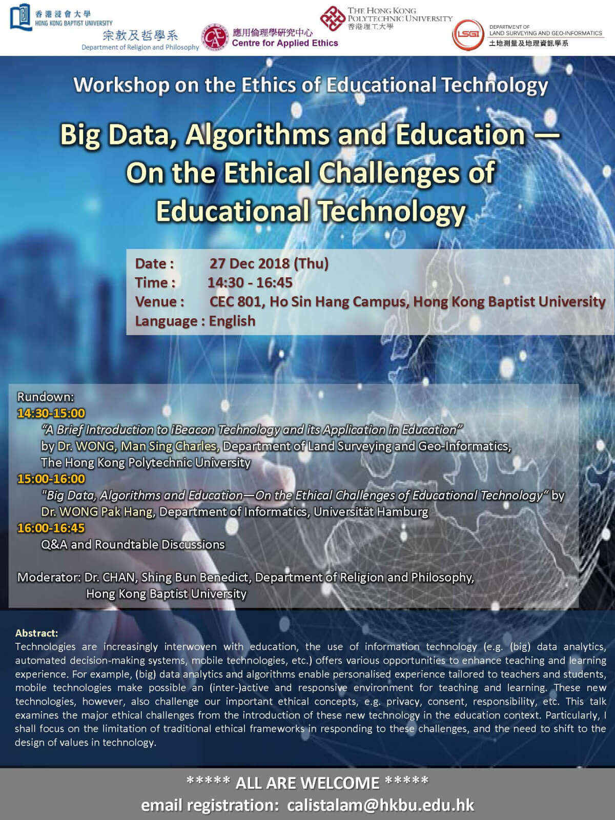 Big Data, Algorithms and Education - On the Ethical Challenges of Educational Technology